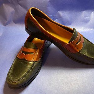 Sold! Cole Haan black and brown loafers.